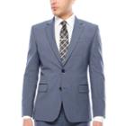 Jf J. Ferrar Texture Stretch Light Blue Jacket- Super Slim Fit