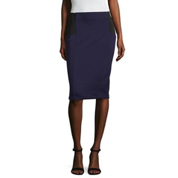 Project Runway Colorblock Bodycon Skirt