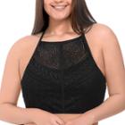 Paramour High Neck Swimsuit Top-plus