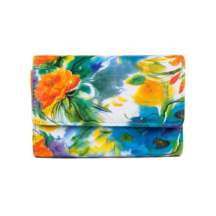 Mundi Big Fat Watercolor Print Wallet