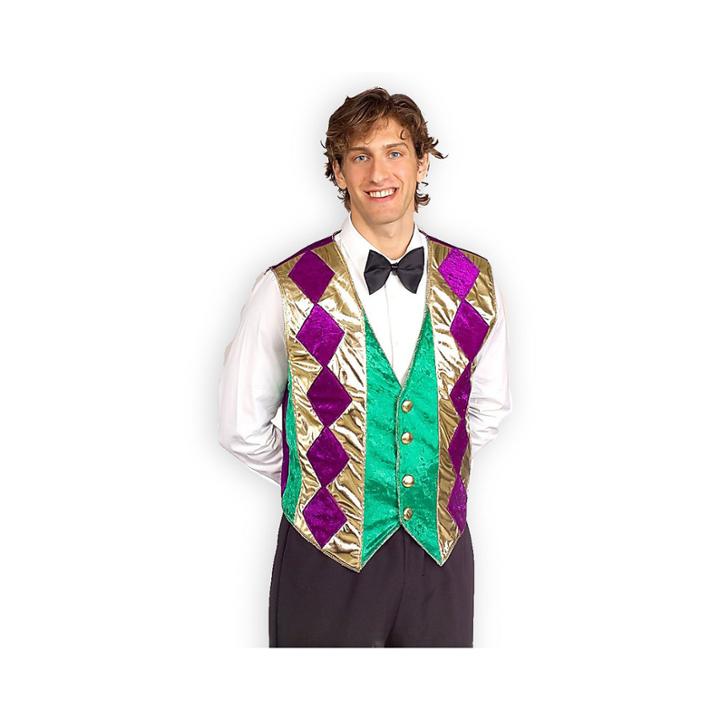 Mardi Gras Vest