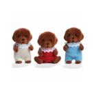Calico Critters Chocolate Labrador Triplets