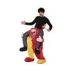 Ride A Clown Adult Costume - One Size Fits Most