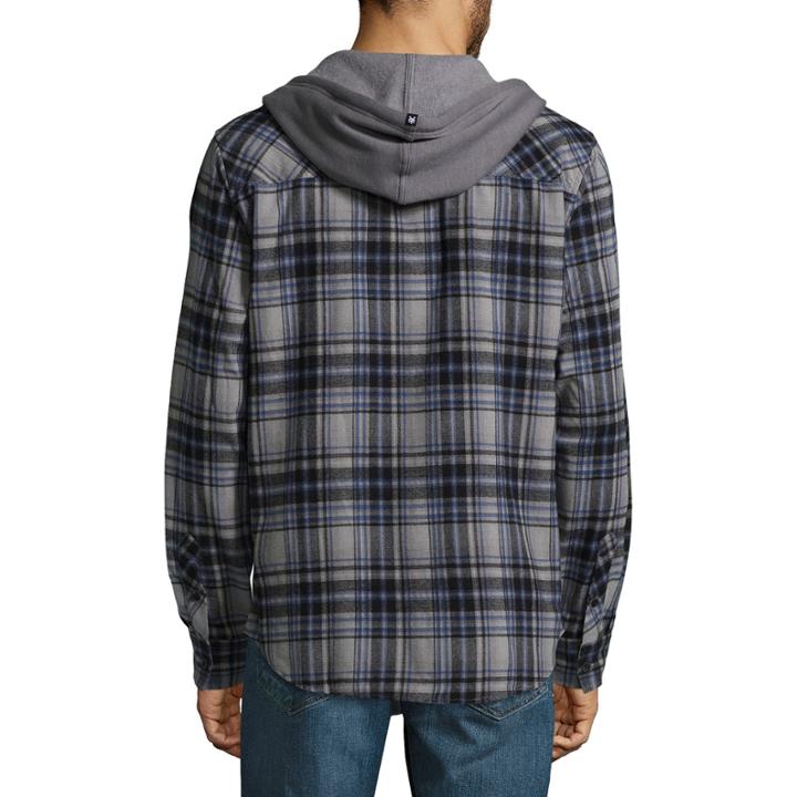 Zoo York Long Sleeve Plaid Button-front Shirt