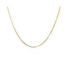 Made In Italy 14k Yellow Gold 24 Box Chain Necklace
