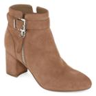 Liz Claiborne Whitley Leather Womens Bootie