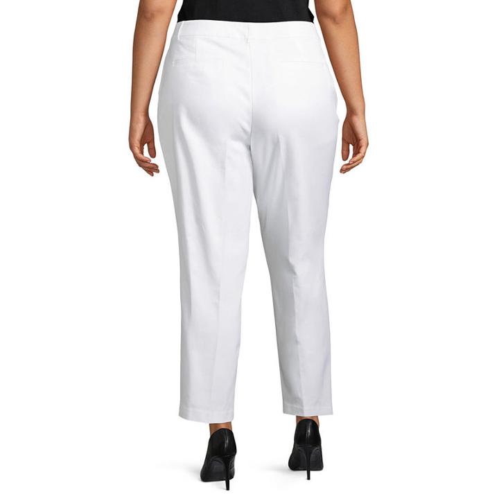 Liz Claiborne Emma Ankle Pant- Plus Short (25)