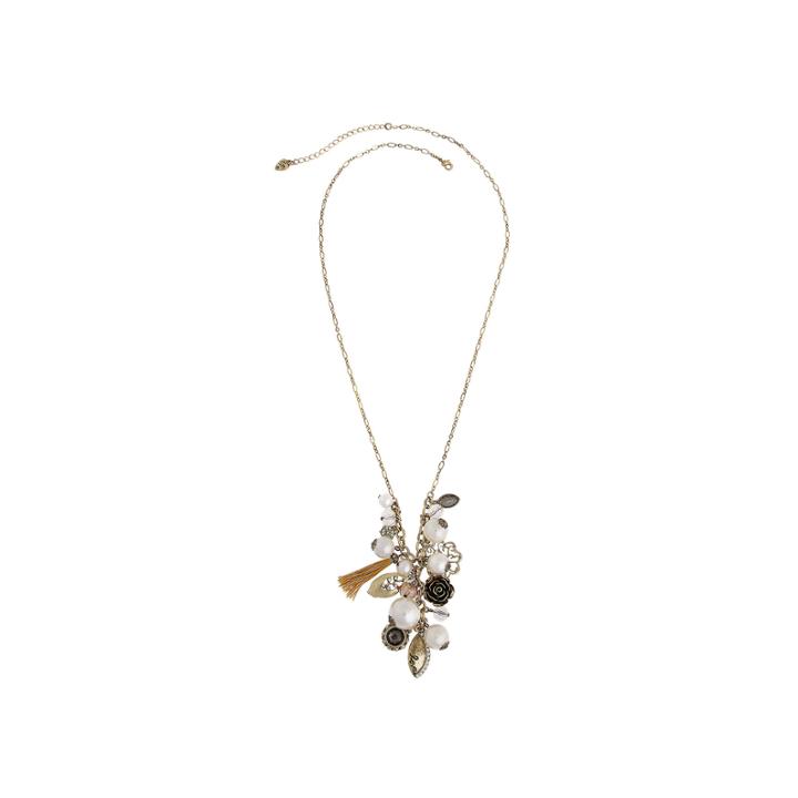 Messages From The Heart By Sandra Magsamen Gold-tone Charm Necklace