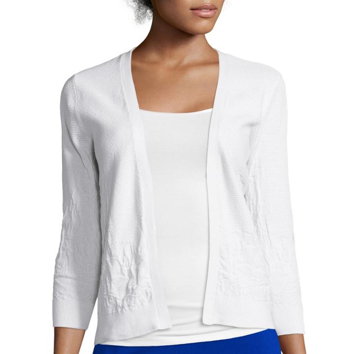 Liz Claiborne 3/4-sleeve Cardigan - Tall