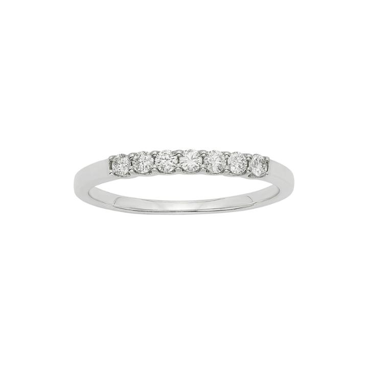 1/4 Ct. T.w. Certified Diamonds 14k White Gold Wedding Band Ring