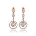 Le Vian Grand Sample Sale 1 3/8 Ct. T.w. Vanilla Diamond 14k Strawberry Gold Earrings