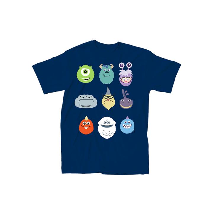 Novelty Short-sleeve Minimal Monsters Tee