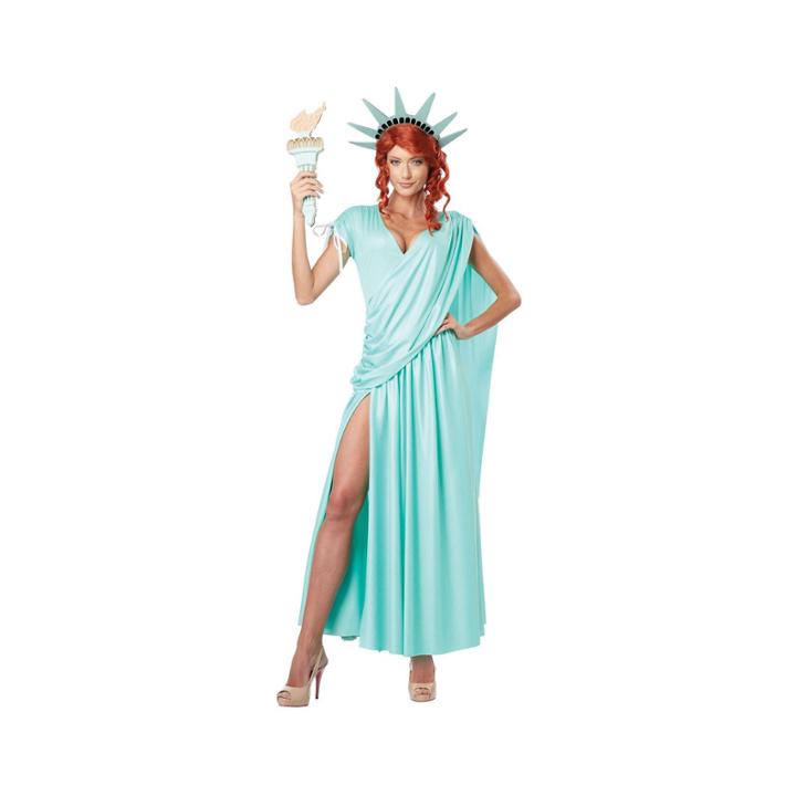 Buyseasons Lady Liberty 3-pc. Dress Up Costume Womens