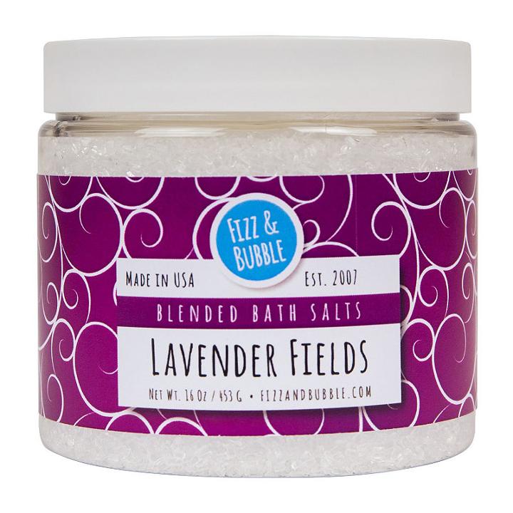 Fizz & Bubble Bath Salts - Lavender Fields