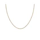 Gold Over Sterling Silver 20 Rope Chain