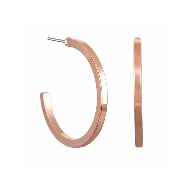 Mixit&trade; Polished Hoop Earrings