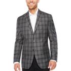 Collection By Michael Strahan Classic Fit Woven Plaid Sport Coat