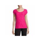 Liz Claiborne Short Sleeve Crew Neck T-shirt-womens Talls