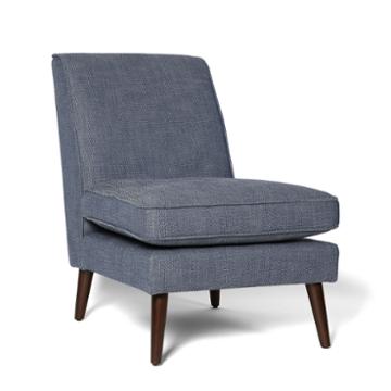 Dimensions American Amish Slipper Chair