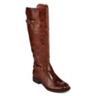 Yuu&trade; Rocio Womens Double-buckle Wide Calf Riding Boots
