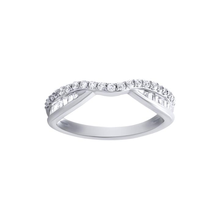 1/2 Ct. T.w. Diamond 10k White Gold Band Ring