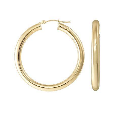 14k Gold Hoop Earrings