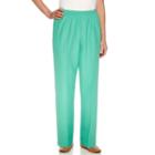 Alfred Dunner Woven Pull-on Pants