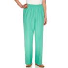 Alfred Dunner Woven Pull-on Pants