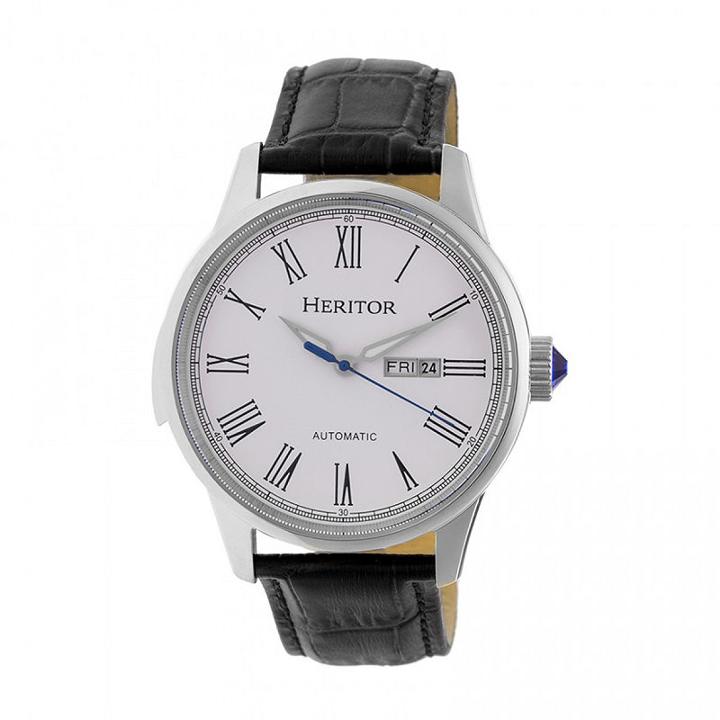 Heritor Unisex Black Strap Watch-herhr6701