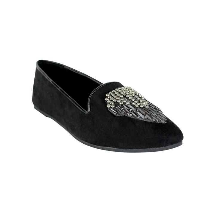 Rhinestone Ballet Flats