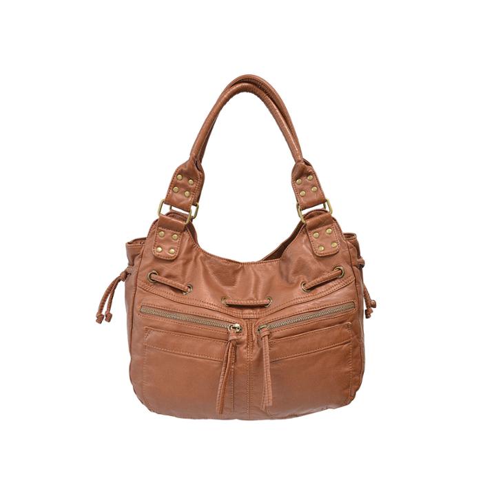 St. John's Bay Pearlized Washed Double Shoulder Bag