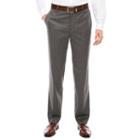 J.ferrar Stretch Gray Birdseye Pants Slim Fit