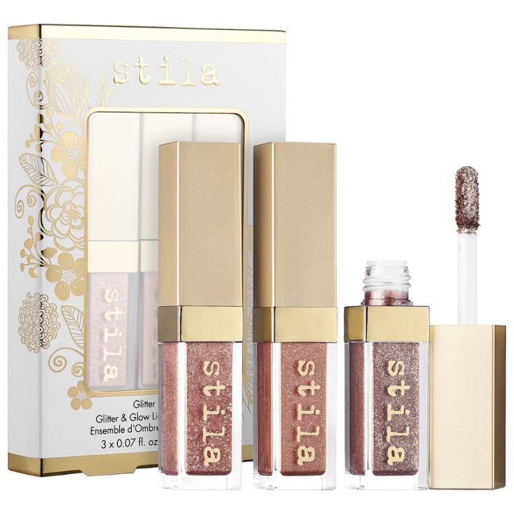 Stila Glitter On The Go Liquid Eye Shadow Set