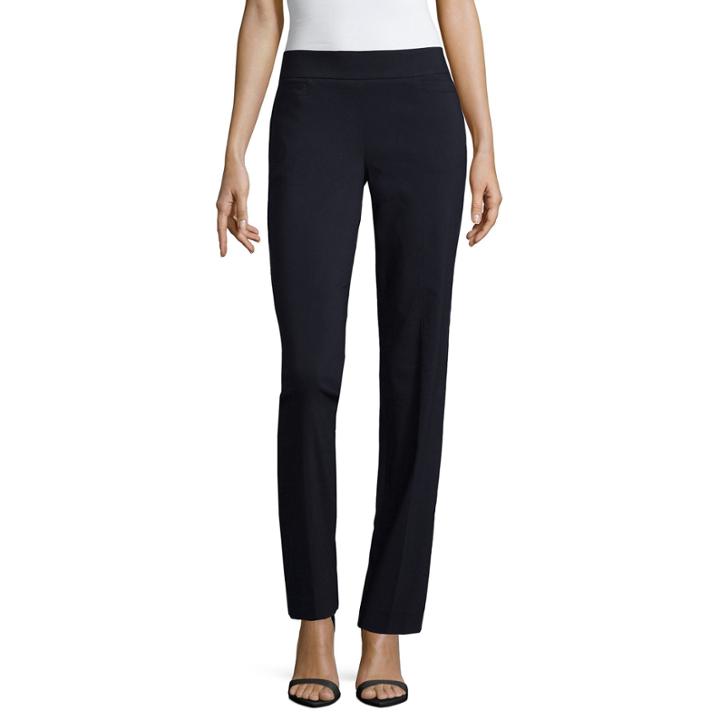Liz Claiborne Classic Fit Woven Pull-on Pants