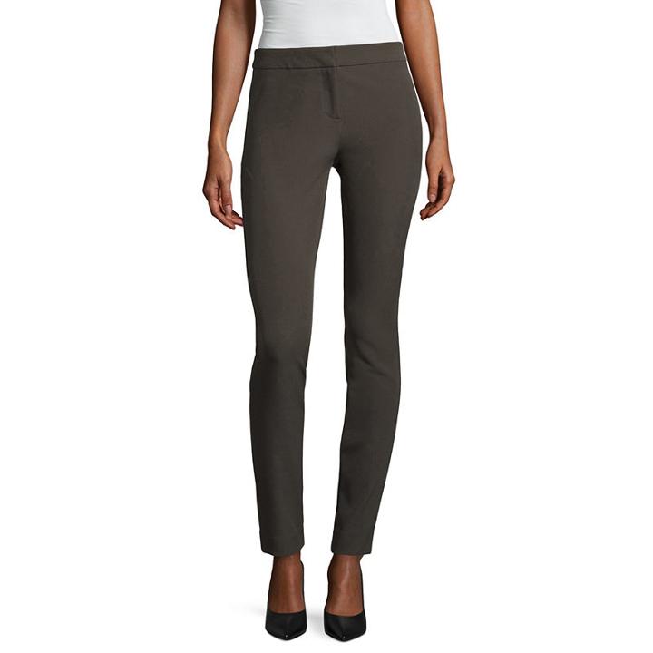 Worthington Slim Leg Ankle Pant - Tall Inseam 32