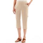 Alfred Dunner Animal Magnetism Pull-on Capris