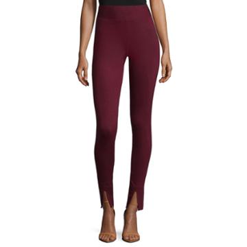 By & By Solid Ponte Leggings-juniors