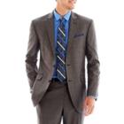 Billy London Uk Gray Basketweave Suit Jacket
