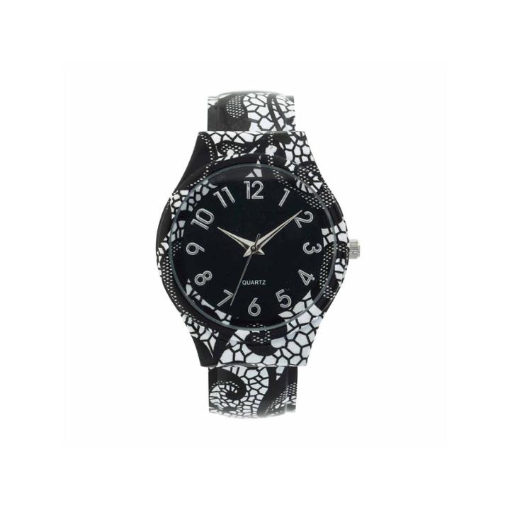 Fashion Watches Womens All Black Bangle Watch