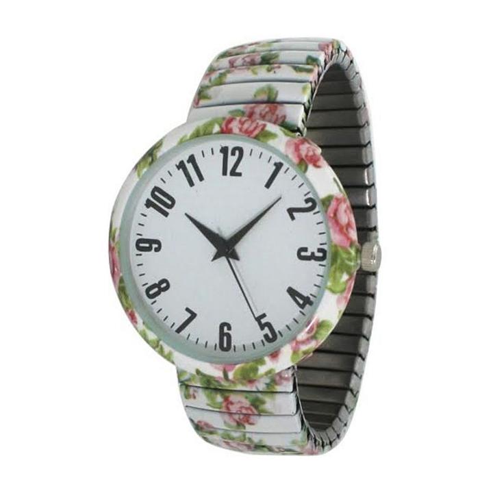 Olivia Pratt Womens White Strap Watch-b80009white