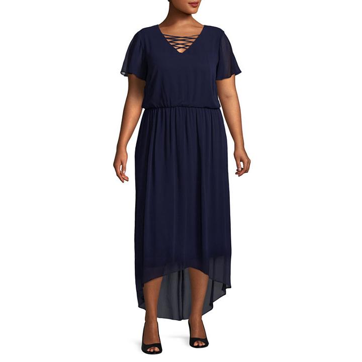 Alyx Short Sleeve Maxi Dress - Plus