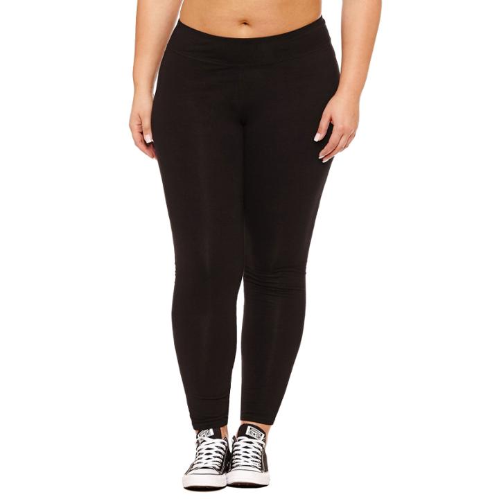 Flirtitude Jersey Leggings-juniors Plus