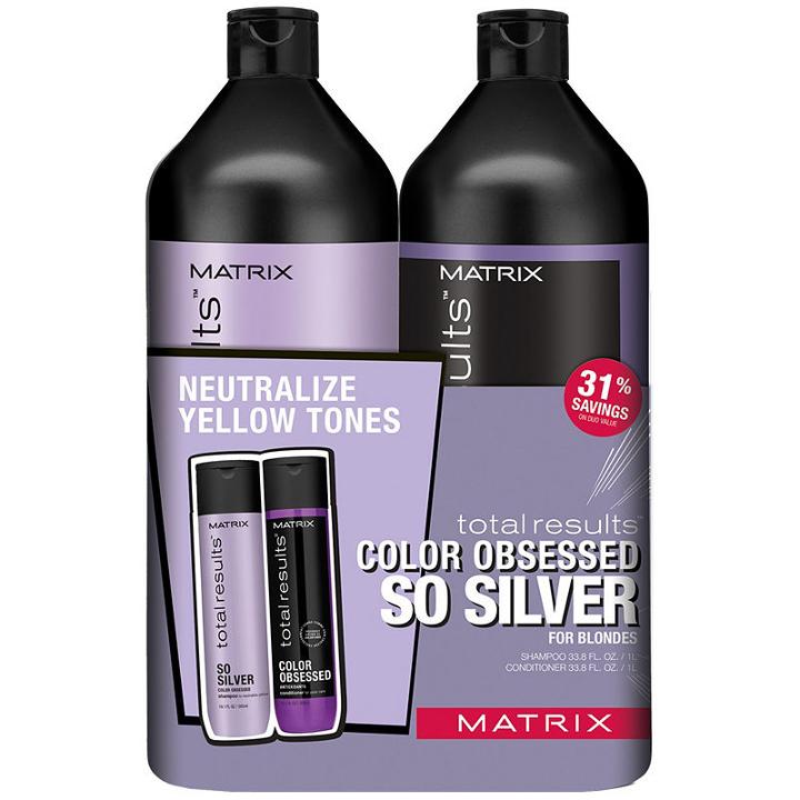 Matrix Essentials Tr Sosilver Ltr Duo 2-pc. Value Set - 33.8 Oz.
