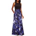 Signature By Sangria Sleeveless Printed Formal Gown
