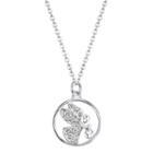 Itsy Bitsy Itsy Bitsy Boxed Test 1 1/2 Ct. T.w. Clear Sterling Silver Drop Earrings