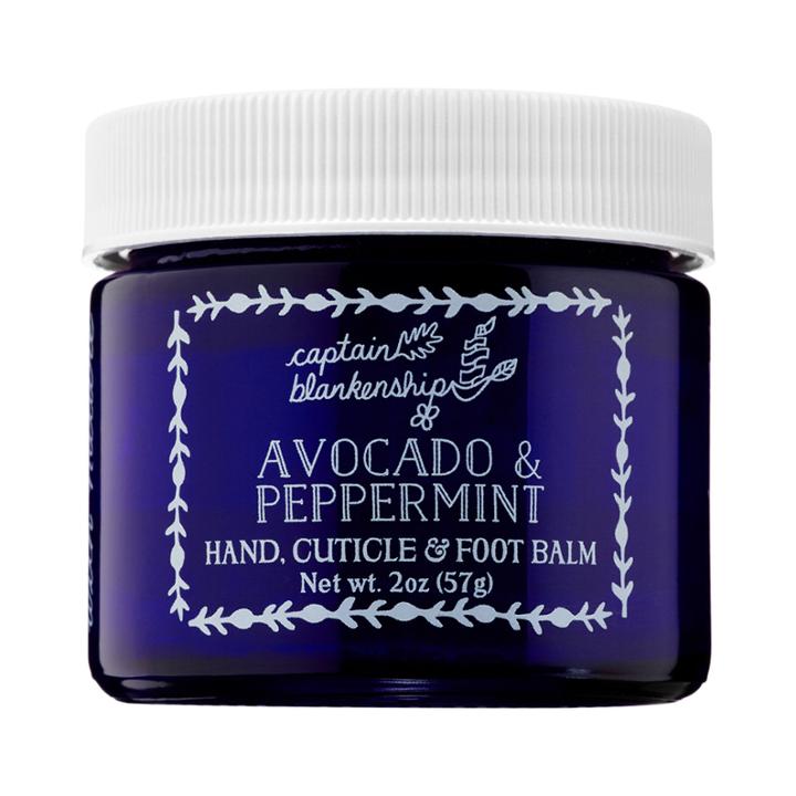 Captain Blankenship Avocado & Peppermint Hand, Cuticle & Foot Balm