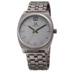 Joshua & Sons Mens Gray Strap Watch-j-102gy