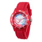 Classic Marvel Mens Red Strap Watch-wma000064