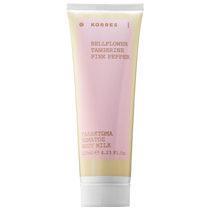 Korres Bellflower Tangerine Pink Pepper Body Milk