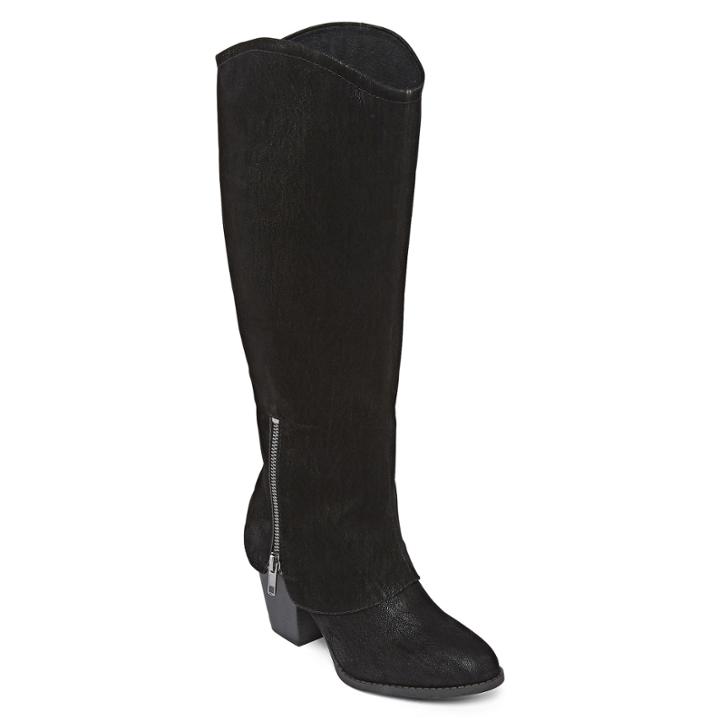 Pop Heaven Tall Faux-suede Boots